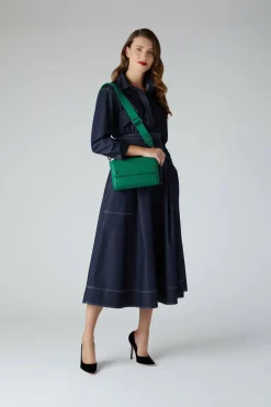 Ella Denim Full Skirt Shirt Dress*Jasper Conran Shop