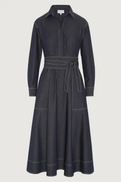 Ella Denim Full Skirt Shirt Dress*Jasper Conran Shop