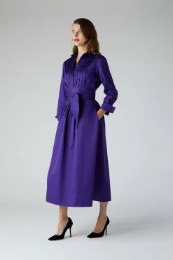 Emily Pintuck Full Skirt Shirt Dress*Jasper Conran Cheap