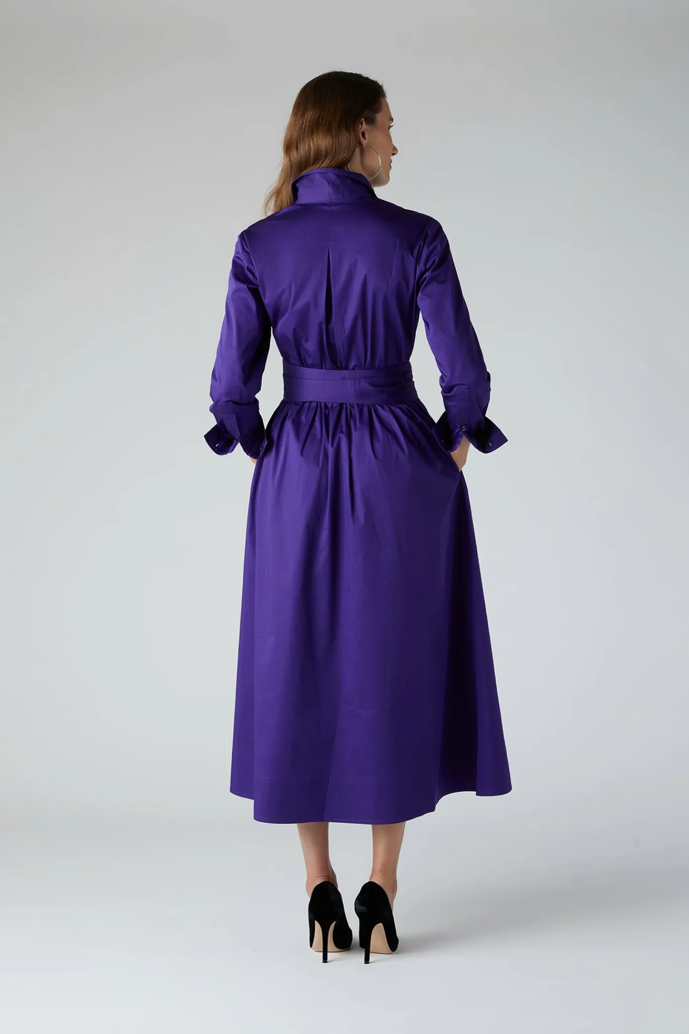 Emily Pintuck Full Skirt Shirt Dress*Jasper Conran Cheap