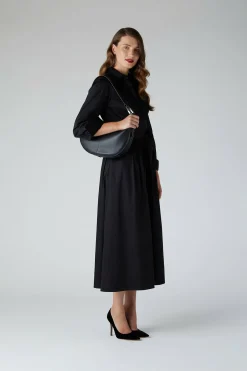 Emily Pintuck Full Skirt Shirt Dress*Jasper Conran Clearance