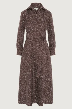 Emma Full Skirt Printed Silk Wrap Dress*Jasper Conran Shop