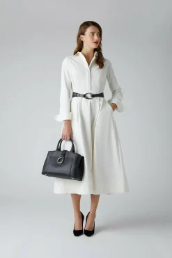 Esme Cord Full Skirt Shirt Dress*Jasper Conran Outlet
