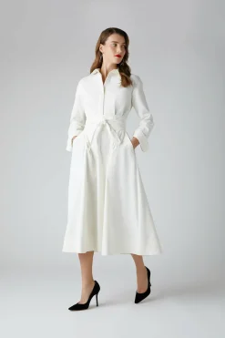 Esme Cord Full Skirt Shirt Dress*Jasper Conran Outlet