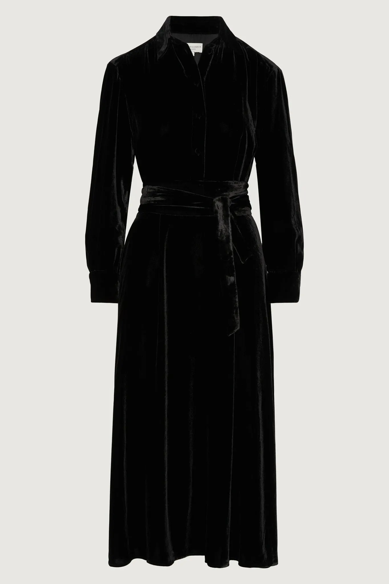 Eve Silk-Blend Velvet Shirt Dress*Jasper Conran Discount