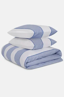 Pinstripe Jacquard Duvet Set*Jasper Conran Flash Sale