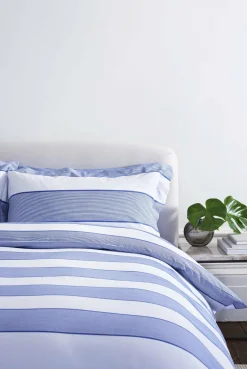 Pinstripe Jacquard Oxford Pillow Case*Jasper Conran Shop