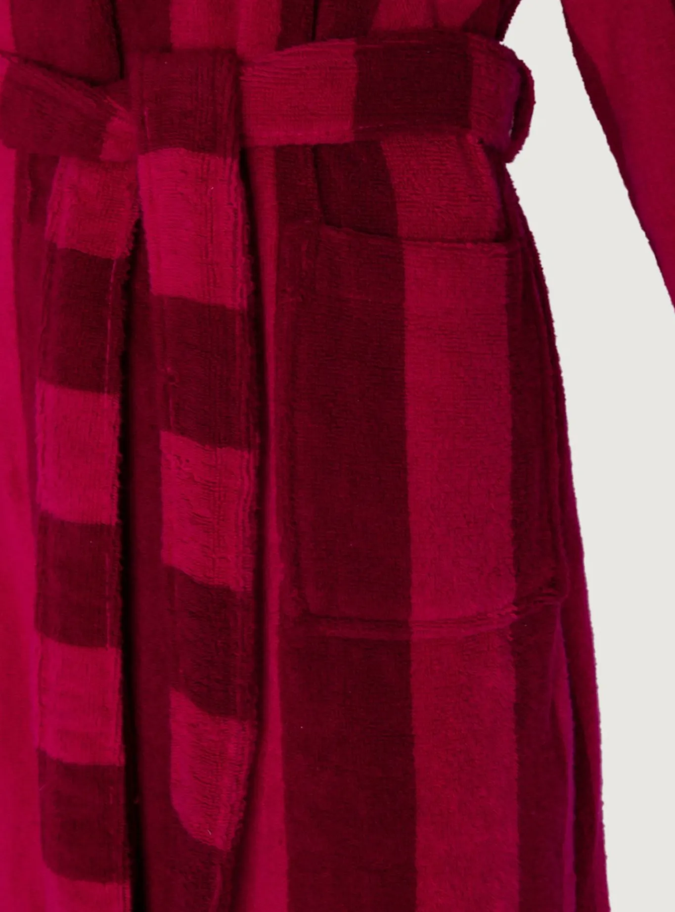 Soft Lightweight Woven Stripe Hooded Robe*Jasper Conran Store