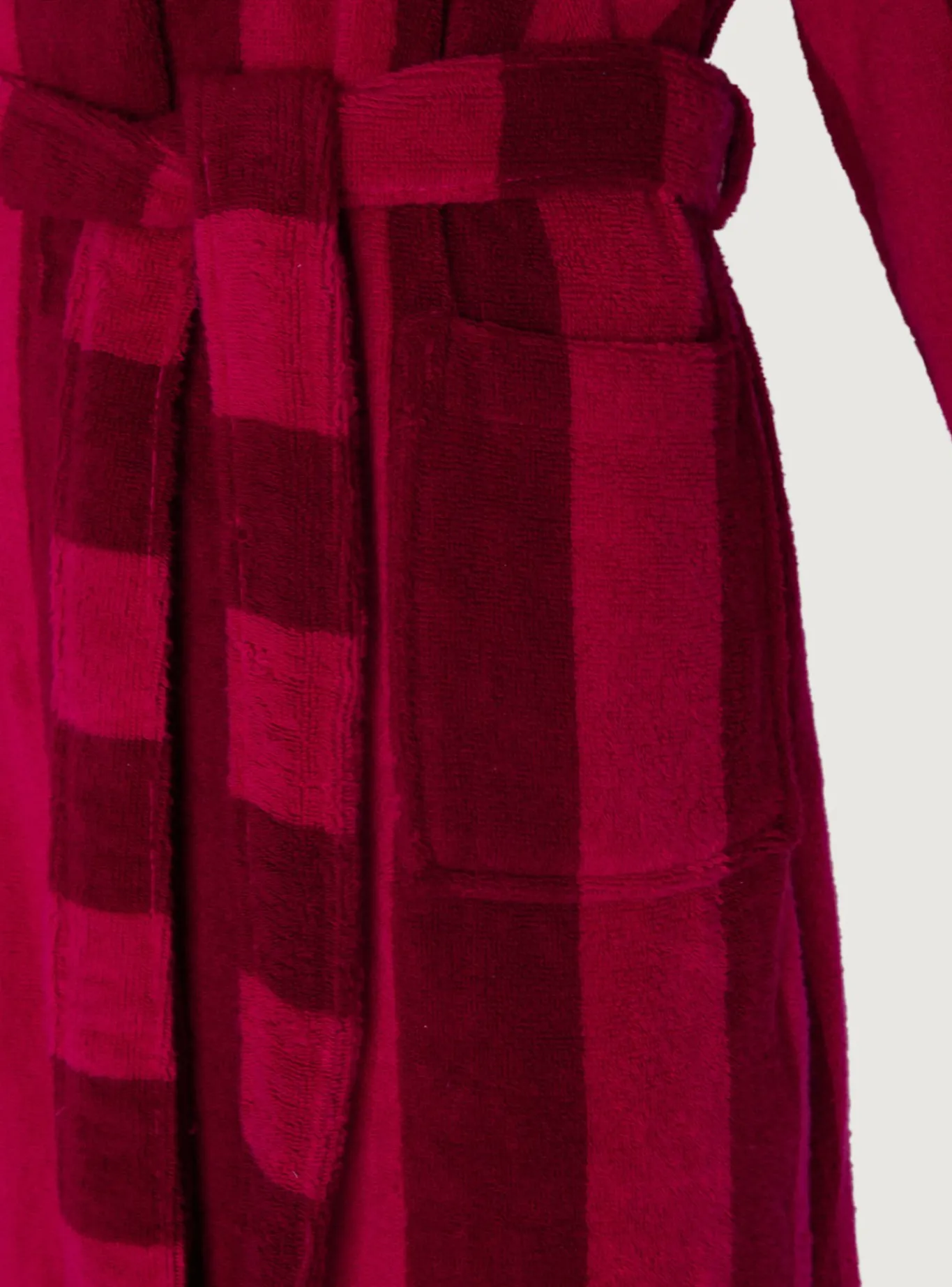 Soft Lightweight Woven Stripe Hooded Robe*Jasper Conran Outlet