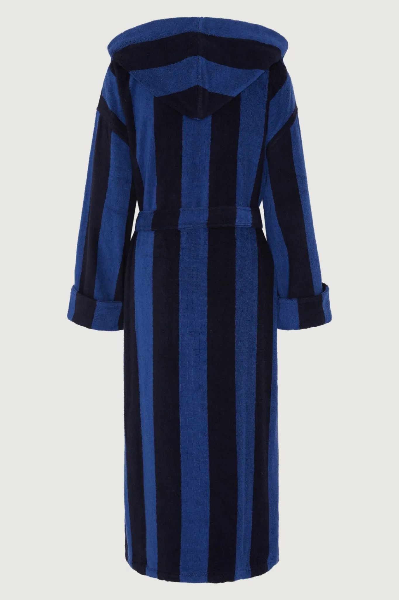 Soft Lightweight Woven Stripe Hooded Robe*Jasper Conran Outlet