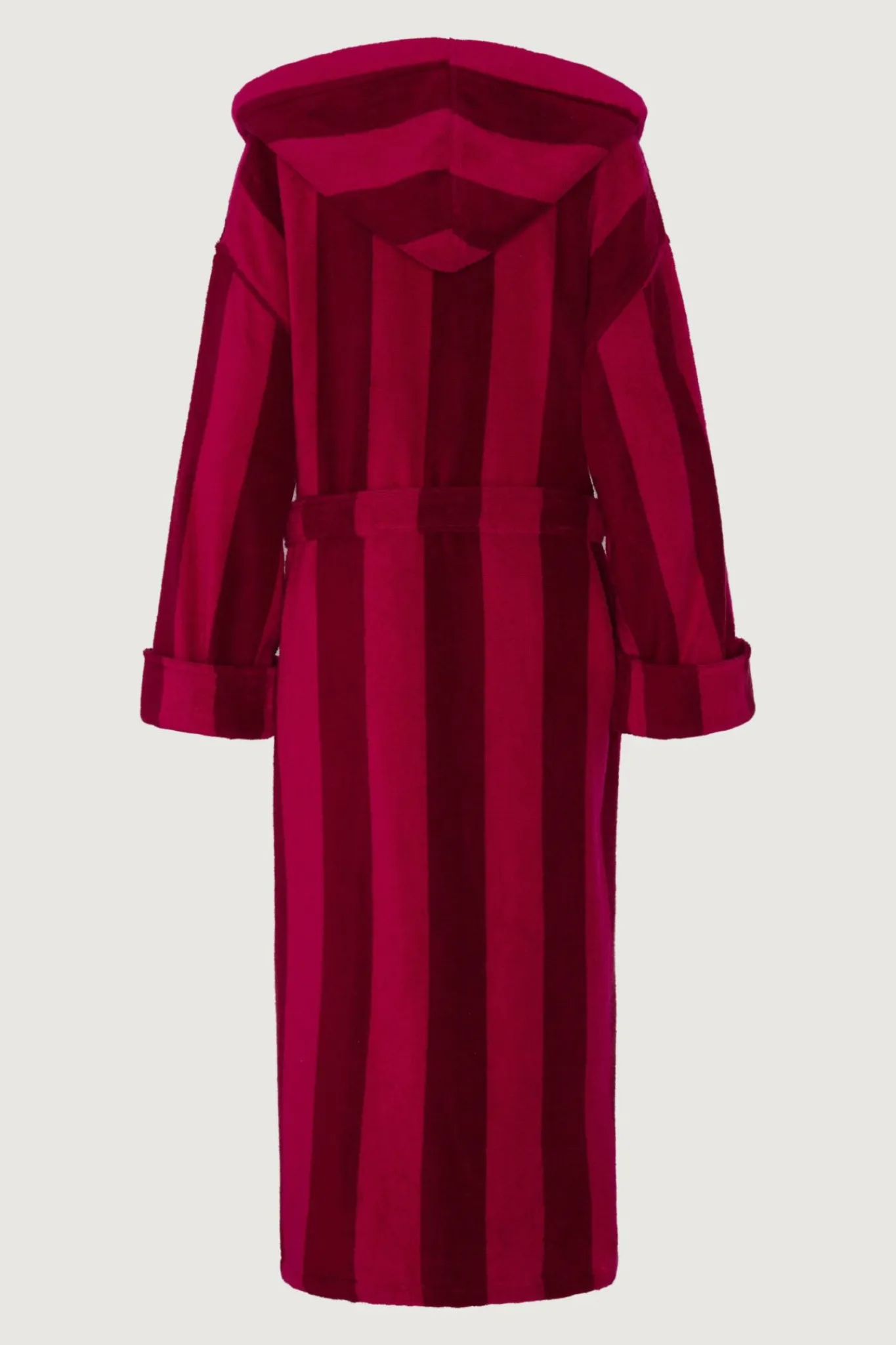 Soft Lightweight Woven Stripe Hooded Robe*Jasper Conran Outlet